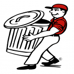 clipart of man with a can