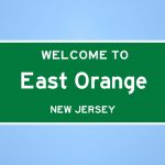 Welcome to East Orange, New Jersey highway sign
